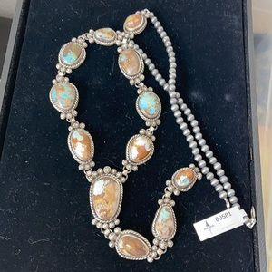 COPY - Sterling Silver Navajo Royston Lariat Neck…